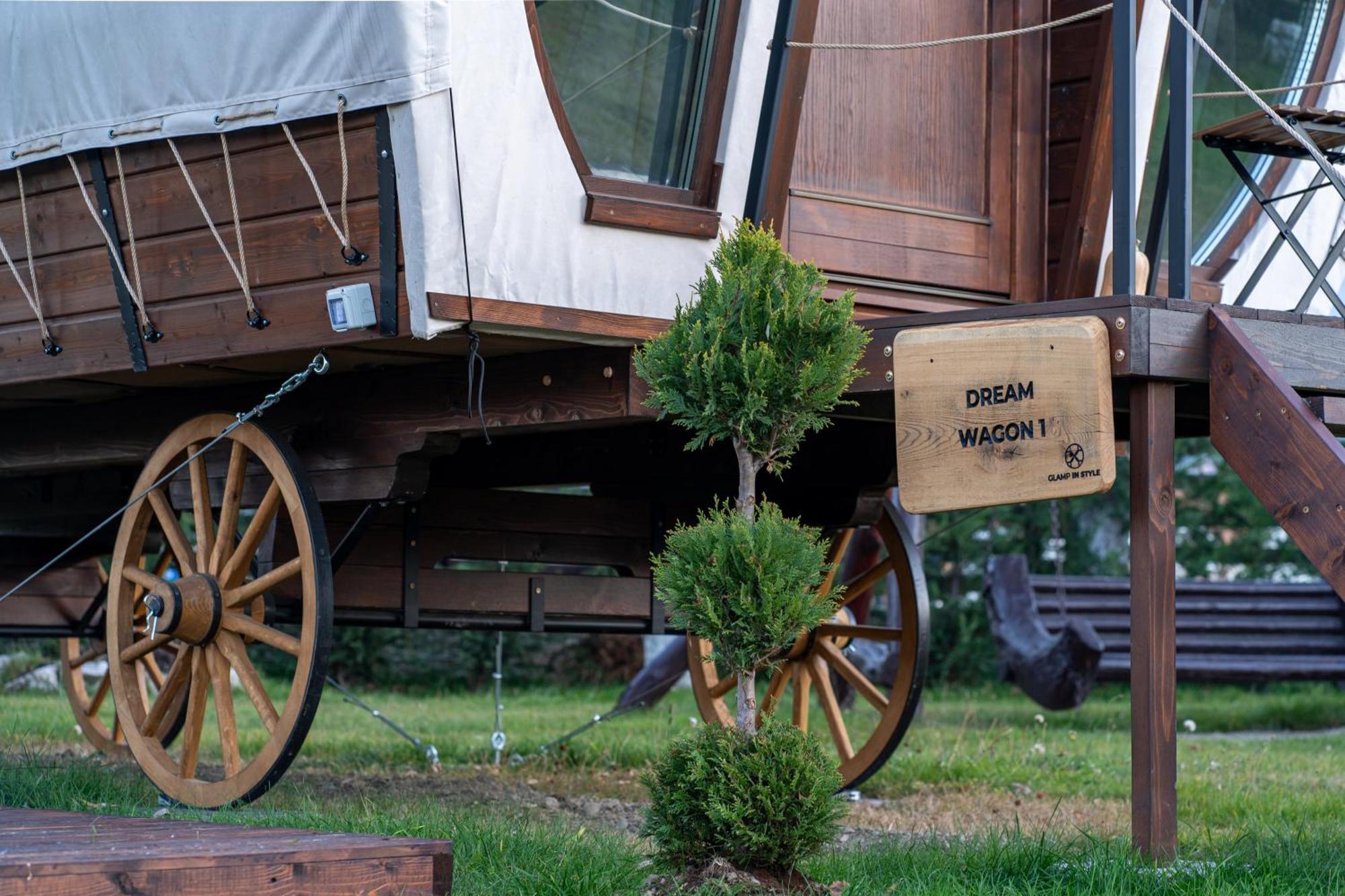Glamp In Style Pods Resort Бран Экстерьер фото